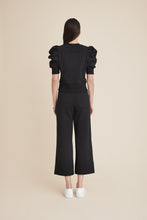 Load image into Gallery viewer, The Culotte Sweatpant in Black