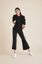 Load image into Gallery viewer, The Culotte Sweatpant in Black
